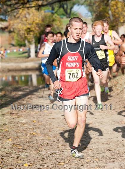 Thumbnail 1 in CIF State Cross Country Championships (Boys Division IV) photogallery.