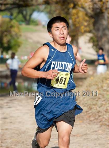 Thumbnail 3 in CIF State Cross Country Championships (Boys Division IV) photogallery.