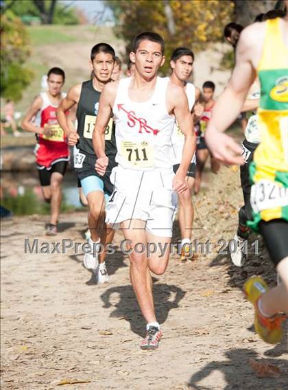 Thumbnail 3 in CIF State Cross Country Championships (Boys Division IV) photogallery.
