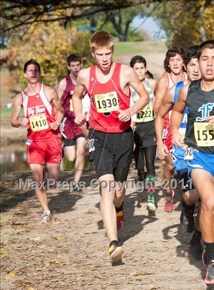 Thumbnail 3 in CIF State Cross Country Championships (Boys Division IV) photogallery.