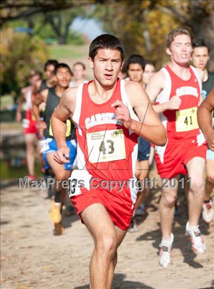 Thumbnail 2 in CIF State Cross Country Championships (Boys Division IV) photogallery.
