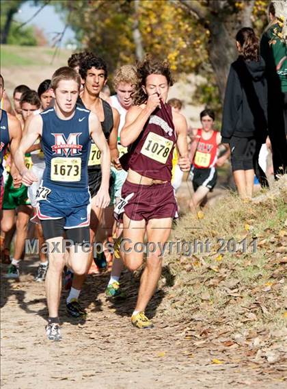 Thumbnail 3 in CIF State Cross Country Championships (Boys Division IV) photogallery.