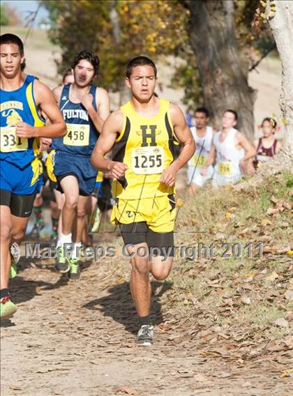Thumbnail 1 in CIF State Cross Country Championships (Boys Division IV) photogallery.