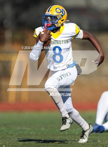 Thumbnail 2 in George Washington @ Imhotep Charter (PIAA 6A Round 1) photogallery.