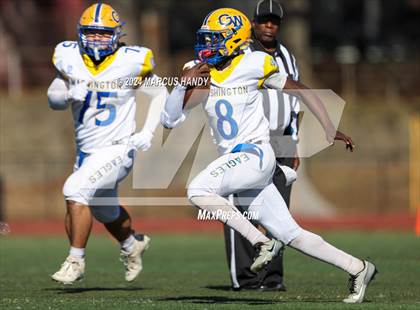 Thumbnail 3 in George Washington @ Imhotep Charter (PIAA 6A Round 1) photogallery.