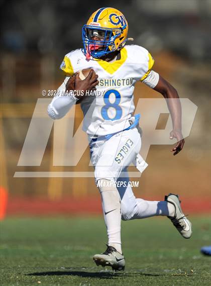 Thumbnail 3 in George Washington @ Imhotep Charter (PIAA 6A Round 1) photogallery.