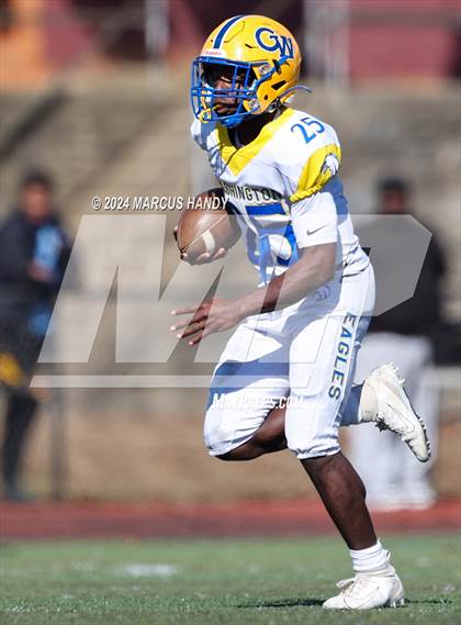 Thumbnail 2 in George Washington @ Imhotep Charter (PIAA 6A Round 1) photogallery.