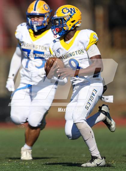 Thumbnail 3 in George Washington @ Imhotep Charter (PIAA 6A Round 1) photogallery.