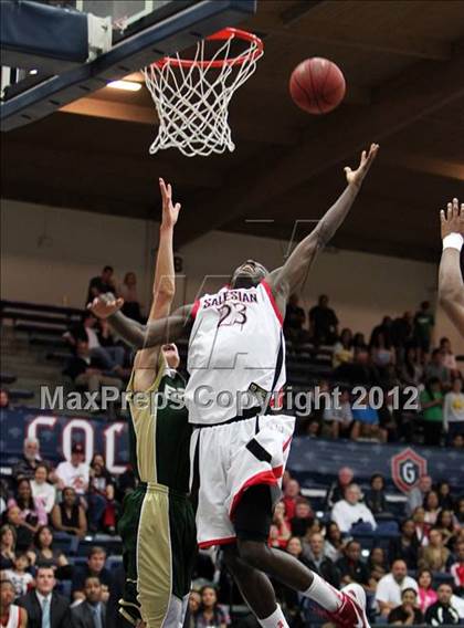 Thumbnail 2 in Salesian vs. St. Patrick/St. Vincent (CIF NCS D4 Final) photogallery.