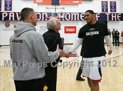 Thumbnail 1 in Salesian vs. St. Patrick/St. Vincent (CIF NCS D4 Final) photogallery.