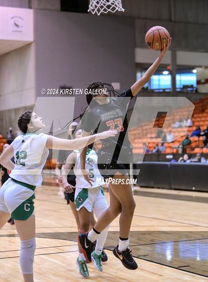 Thumbnail 2 in South Grand Prairie vs. Southlake Carroll (UIL Basketball 6A Area) photogallery.