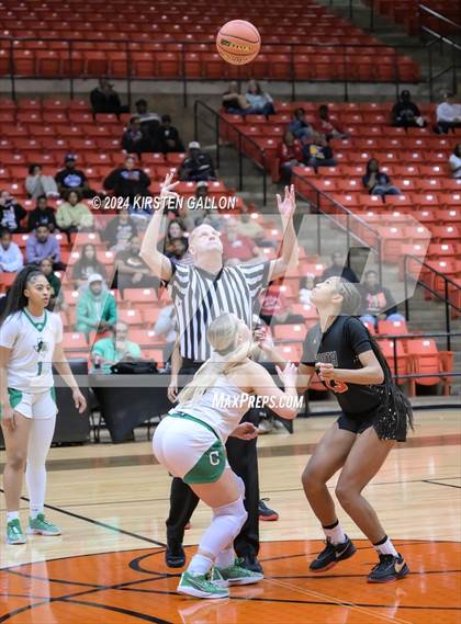 Thumbnail 1 in South Grand Prairie vs. Southlake Carroll (UIL Basketball 6A Area) photogallery.