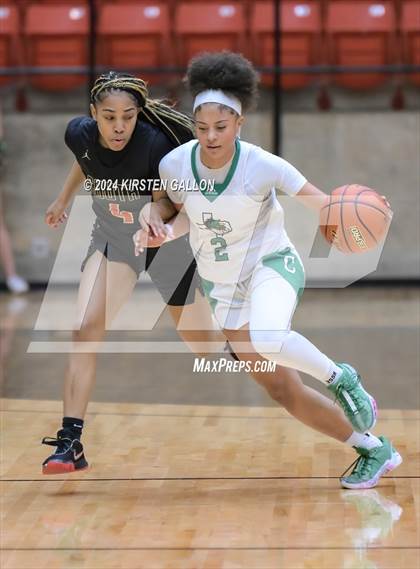 Thumbnail 2 in South Grand Prairie vs. Southlake Carroll (UIL Basketball 6A Area) photogallery.