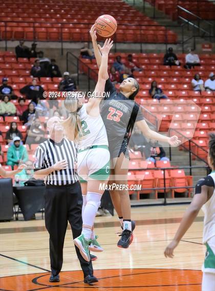 Thumbnail 3 in South Grand Prairie vs. Southlake Carroll (UIL Basketball 6A Area) photogallery.