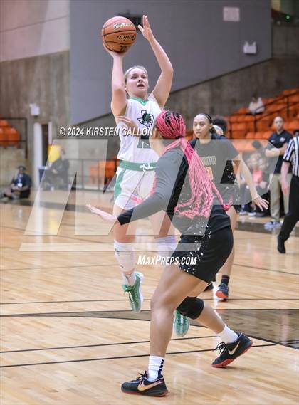 Thumbnail 3 in South Grand Prairie vs. Southlake Carroll (UIL Basketball 6A Area) photogallery.