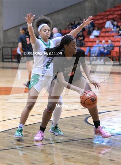 Thumbnail 2 in South Grand Prairie vs. Southlake Carroll (UIL Basketball 6A Area) photogallery.