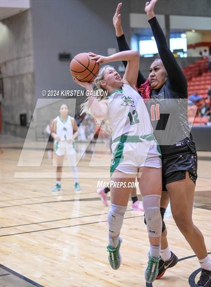 Thumbnail 3 in South Grand Prairie vs. Southlake Carroll (UIL Basketball 6A Area) photogallery.