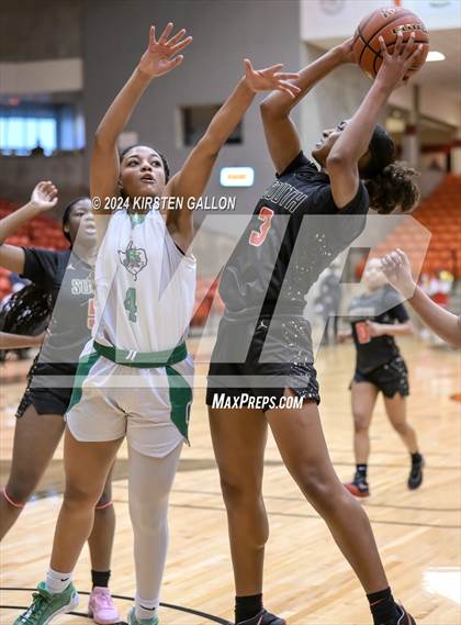 Thumbnail 2 in South Grand Prairie vs. Southlake Carroll (UIL Basketball 6A Area) photogallery.