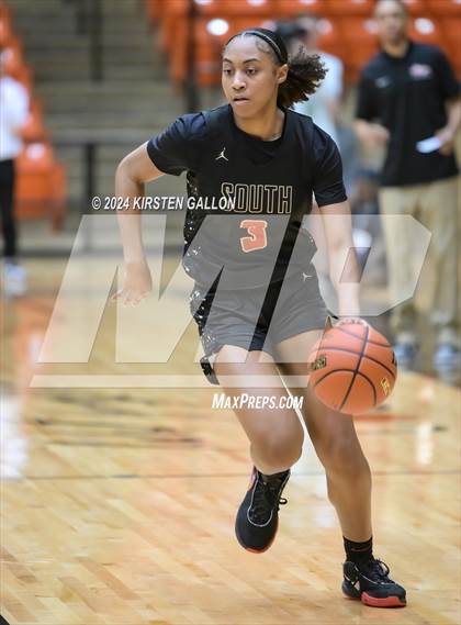 Thumbnail 3 in South Grand Prairie vs. Southlake Carroll (UIL Basketball 6A Area) photogallery.