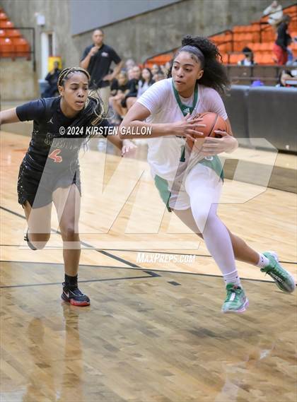 Thumbnail 3 in South Grand Prairie vs. Southlake Carroll (UIL Basketball 6A Area) photogallery.