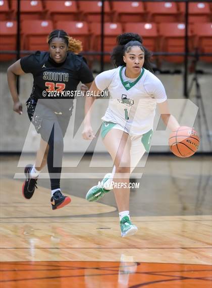 Thumbnail 3 in South Grand Prairie vs. Southlake Carroll (UIL Basketball 6A Area) photogallery.