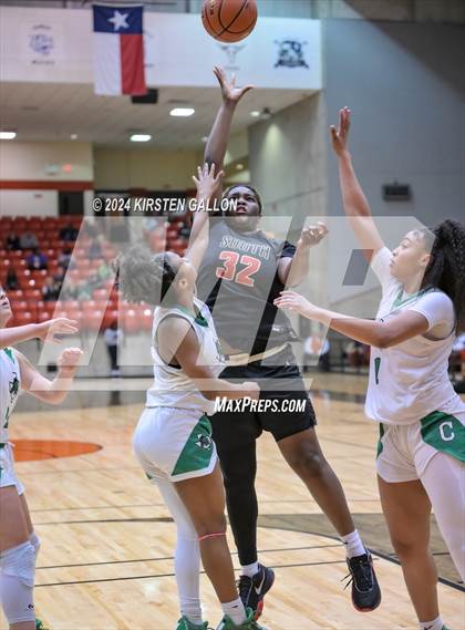 Thumbnail 3 in South Grand Prairie vs. Southlake Carroll (UIL Basketball 6A Area) photogallery.