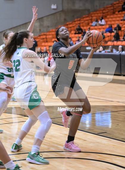 Thumbnail 2 in South Grand Prairie vs. Southlake Carroll (UIL Basketball 6A Area) photogallery.