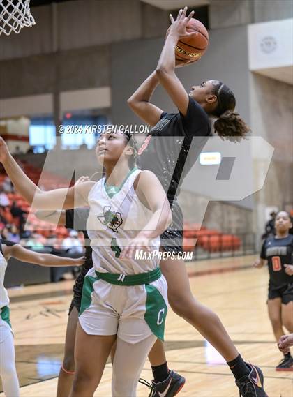 Thumbnail 3 in South Grand Prairie vs. Southlake Carroll (UIL Basketball 6A Area) photogallery.