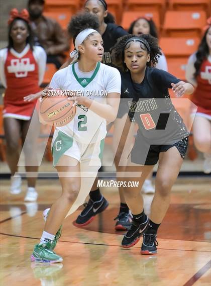Thumbnail 1 in South Grand Prairie vs. Southlake Carroll (UIL Basketball 6A Area) photogallery.
