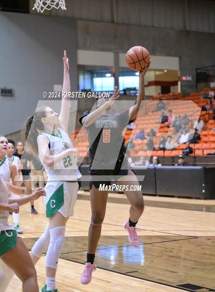 Thumbnail 3 in South Grand Prairie vs. Southlake Carroll (UIL Basketball 6A Area) photogallery.