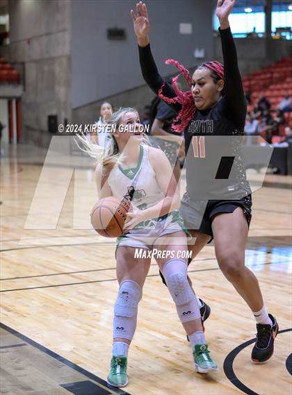 Thumbnail 2 in South Grand Prairie vs. Southlake Carroll (UIL Basketball 6A Area) photogallery.