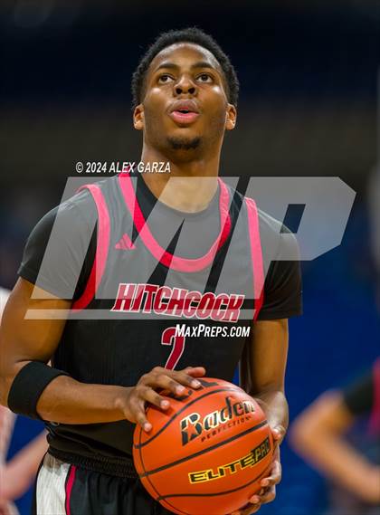 Thumbnail 2 in Ponder vs Hitchcock (UIL 3A Basketball Final) photogallery.