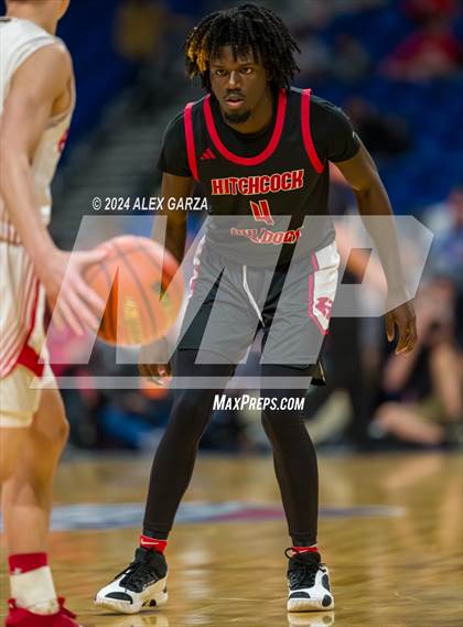 Thumbnail 1 in Ponder vs Hitchcock (UIL 3A Basketball Final) photogallery.