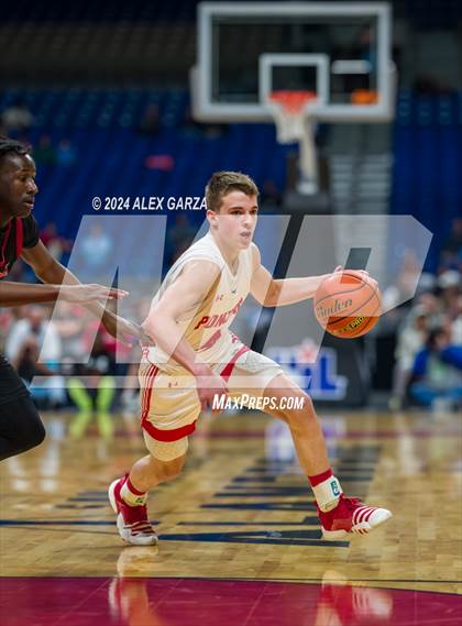 Thumbnail 1 in Ponder vs Hitchcock (UIL 3A Basketball Final) photogallery.