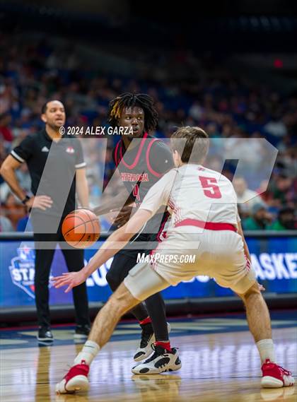Thumbnail 1 in Ponder vs Hitchcock (UIL 3A Basketball Final) photogallery.
