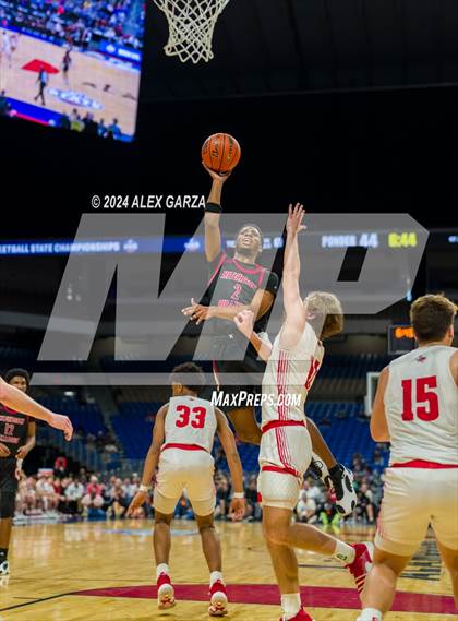 Thumbnail 3 in Ponder vs Hitchcock (UIL 3A Basketball Final) photogallery.