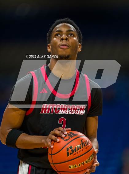 Thumbnail 2 in Ponder vs Hitchcock (UIL 3A Basketball Final) photogallery.