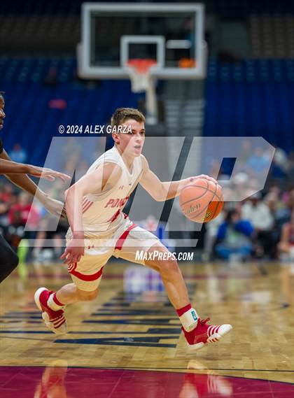 Thumbnail 2 in Ponder vs Hitchcock (UIL 3A Basketball Final) photogallery.