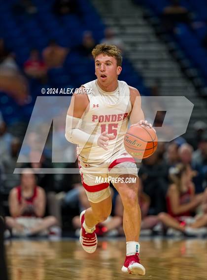 Thumbnail 1 in Ponder vs Hitchcock (UIL 3A Basketball Final) photogallery.