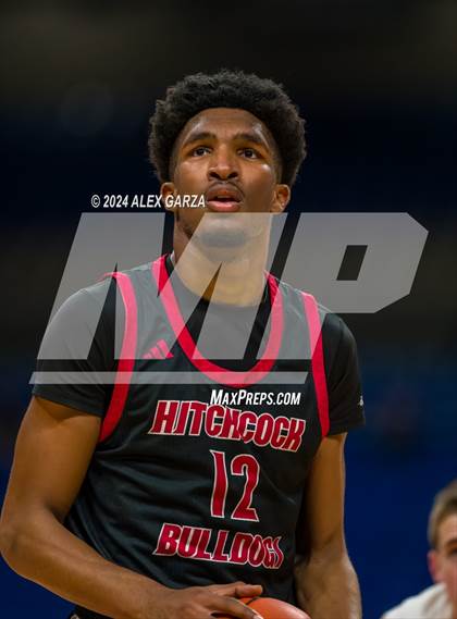 Thumbnail 1 in Ponder vs Hitchcock (UIL 3A Basketball Final) photogallery.