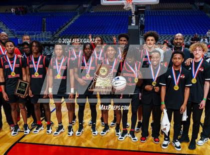 Thumbnail 1 in Ponder vs Hitchcock (UIL 3A Basketball Final) photogallery.