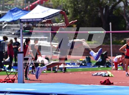 Thumbnail 3 in Serra Top 7 San Mateo (Boys High Jump) photogallery.