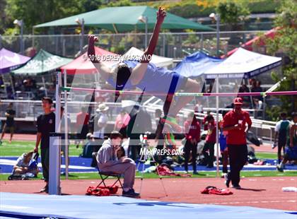 Thumbnail 2 in Serra Top 7 San Mateo (Boys High Jump) photogallery.