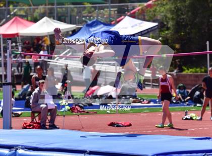 Thumbnail 2 in Serra Top 7 San Mateo (Boys High Jump) photogallery.