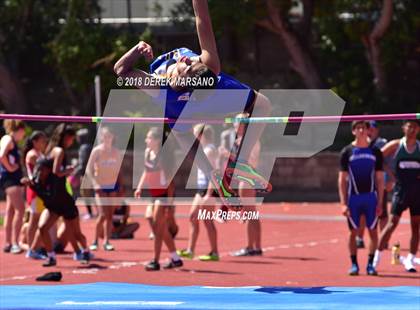 Thumbnail 1 in Serra Top 7 San Mateo (Boys High Jump) photogallery.