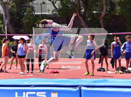 Thumbnail 3 in Serra Top 7 San Mateo (Boys High Jump) photogallery.
