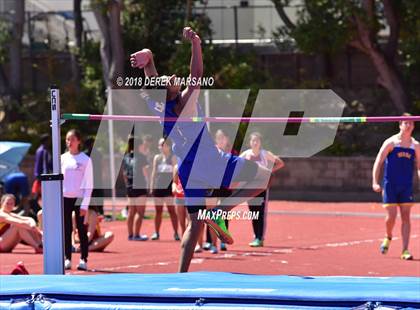 Thumbnail 3 in Serra Top 7 San Mateo (Boys High Jump) photogallery.