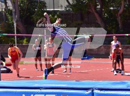 Thumbnail 3 in Serra Top 7 San Mateo (Boys High Jump) photogallery.