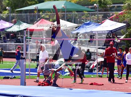Thumbnail 2 in Serra Top 7 San Mateo (Boys High Jump) photogallery.