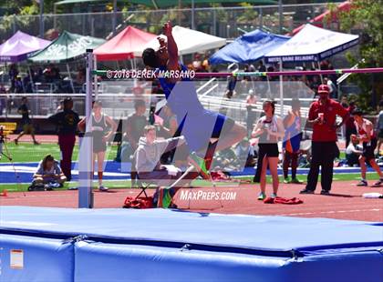 Thumbnail 2 in Serra Top 7 San Mateo (Boys High Jump) photogallery.